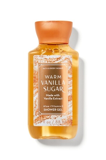 Bath & Body Works Warm Vanilla Sugar Works Travel Size Shower Gel 88ml