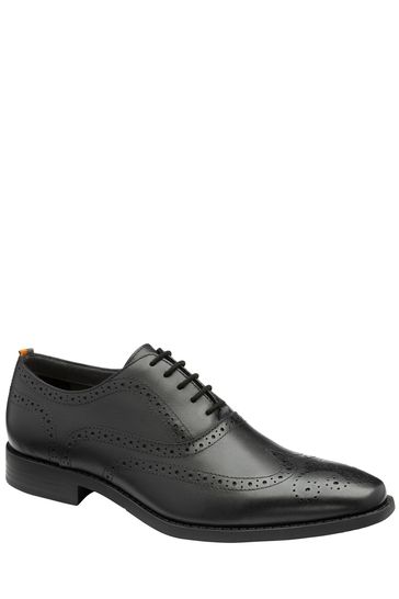 Frank Wright Mens Leather Brogue Shoes 