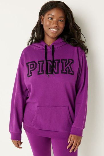 Pink everyday lounge campus pullover sales