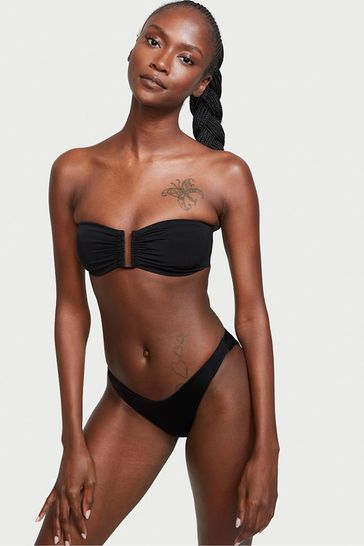 Black brazilian bikini bottoms sales