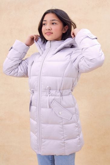 Lipsy faux down duvet padded coat cheap
