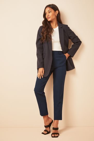 Tailored Ankle Grazer Trousers 