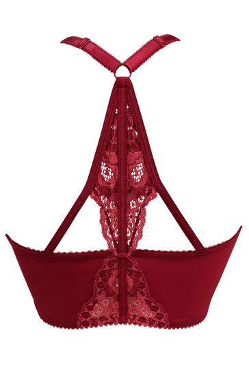 Buy Pour Moi Red Non Padded Opulence Front Fastening Underwired