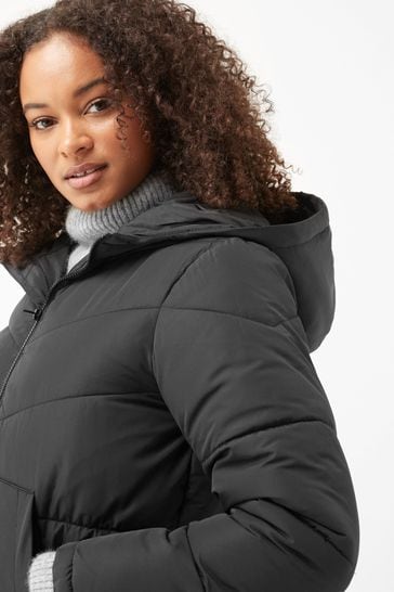 Noisy may online hooded padded jacket