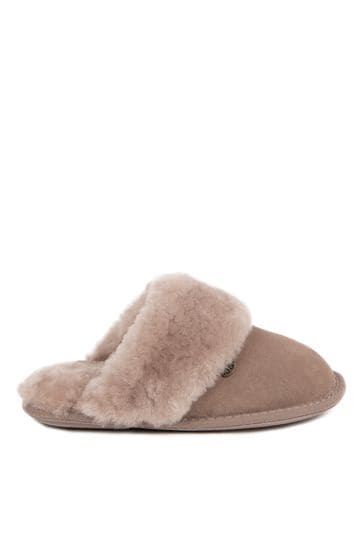 Ladies duchess 2025 sheepskin slippers