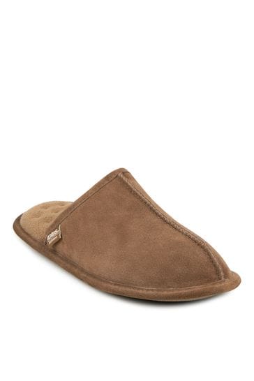 Isotoner mens mule 2025 slippers