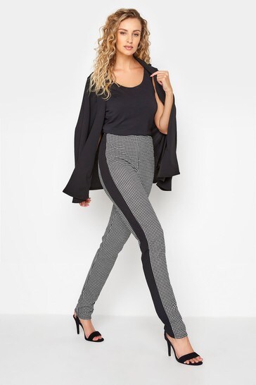 Buy Long Tall Sally Dogstooth Slim Leg 