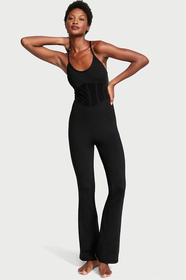 Flared jumpsuit uk clearance