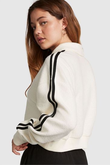 Victoria's secret pink track jacket store