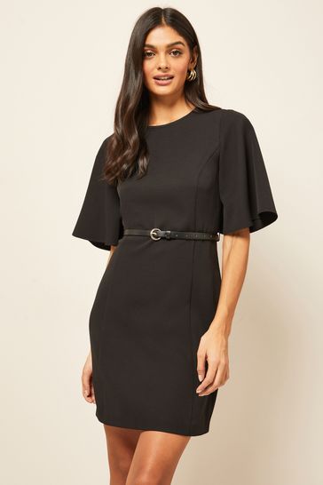 Buy Friends Like These Angel Sleeve Shift Dress from Next Luxembourg