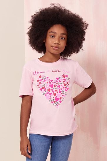 Wear it with Love Pink T Shirt