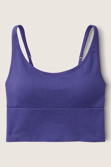 Buy Victoria s Secret PINK Fog Blue Seamless Lightly Lined Low