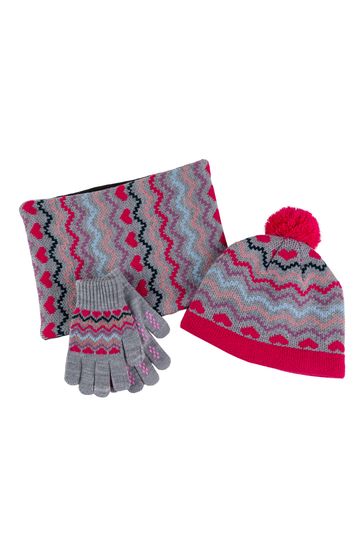 Girls hat 2025 and mittens