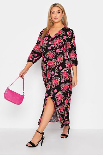 Buy Yours London Side Split Maxi Dress 
