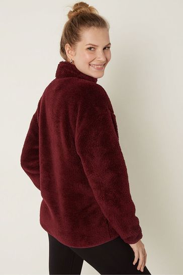 Secret PINK Teddy Full Zip Jacket 