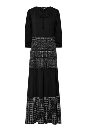 Long Tall Sally Black Sequin Detail Dress