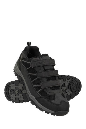 Mountain Warehouse Black Adaptive Mens Waterproof Walking Shoes