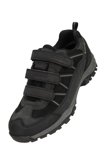 Mountain Warehouse Black Adaptive Mens Waterproof Walking Shoes