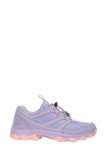 Mountain Warehouse Purple Approach Kids Running Trainers