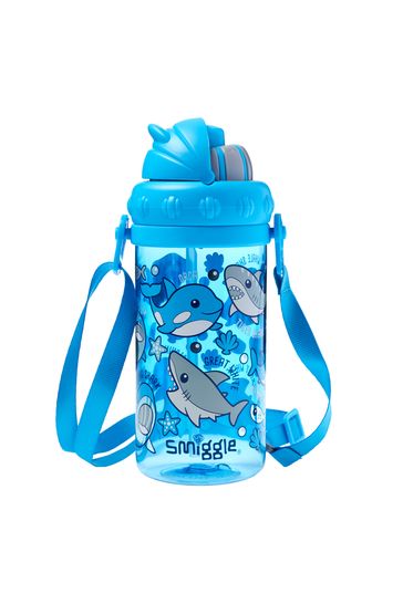 Smiggle Blue Up And Down Teeny Tiny Bottle With Strap