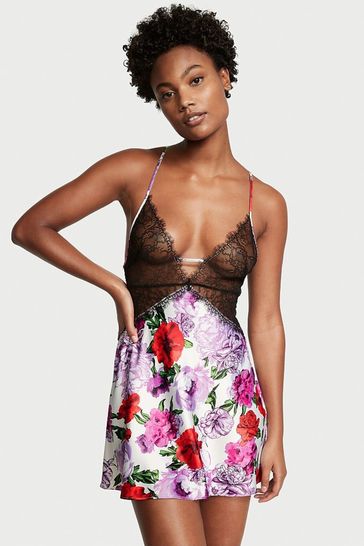 Plunge online slip dress