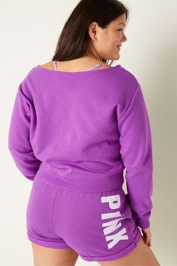 Neon purple sweatshirt sale