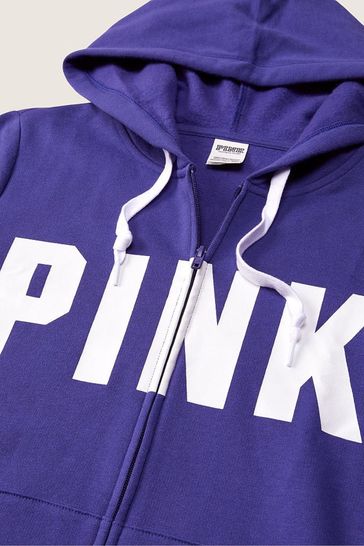 Victoria secret pink zipper hoodie on sale
