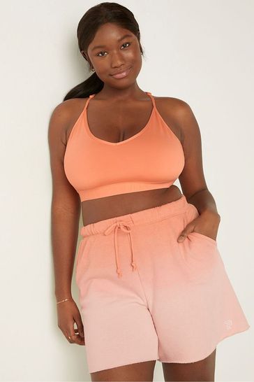 Buy Victoria's Secret PINK Coral Cream Orange Lightly Lined Low Impact  Sports Bra from Next Hungary