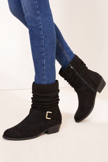 Lipsy knee high quilted shop riding boot