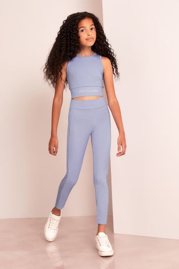 Buy Lipsy Deep Blue High Waist Active Legging from Next Luxembourg
