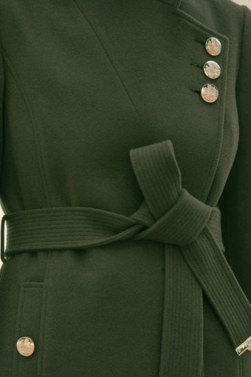 Lipsy military 2025 robe coat