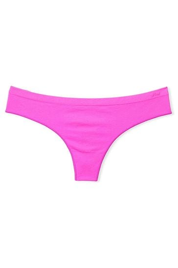 Buy Victoria's Secret PINK Pink Berry Thong Seamless Knickers from Next  Latvia