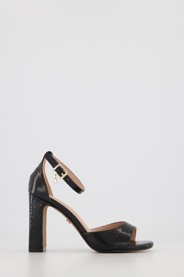 Black two store part heels