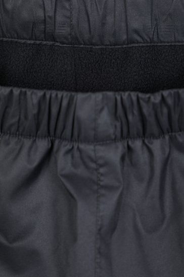 Buy Mountain Warehouse Black Waterproof Fleece Lined Kids Trousers