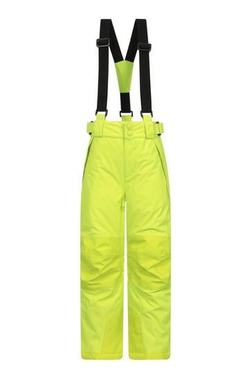 Mountain Warehouse Lime Falcon Extreme Kids Ski Trouser