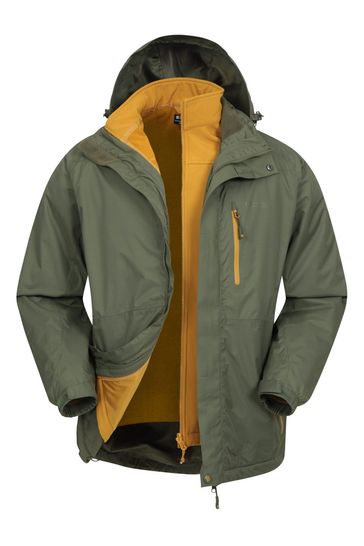 Buy Mountain Warehouse Green Bracken Extreme 3 in 1 Mens