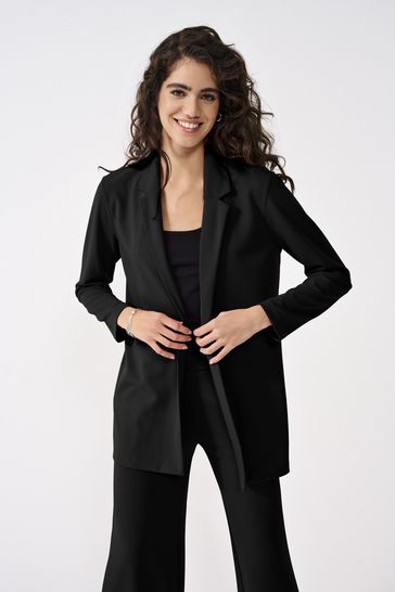 Buy JDY Black Longline Workwear Blazer from Next Luxembourg