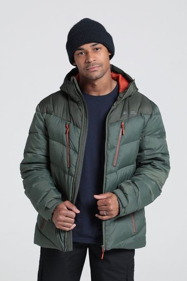 Mountain Warehouse Green Barrier Extreme Mens Down Jacket