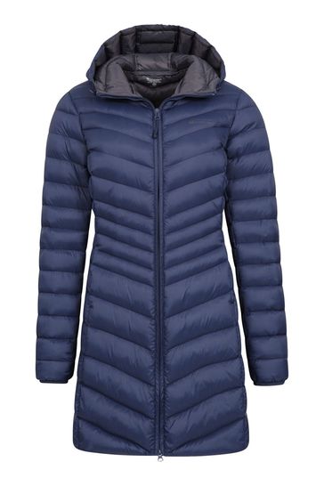 Florence long printed padded jacket hot sale