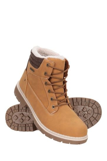 Mountain Warehouse Brown Oslo Mens Thermal Waterproof Boots