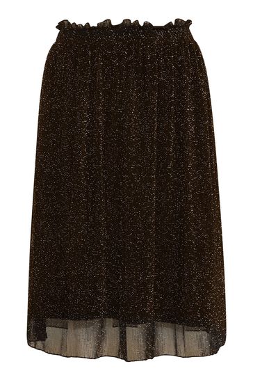 Black pleated skirt deals tall
