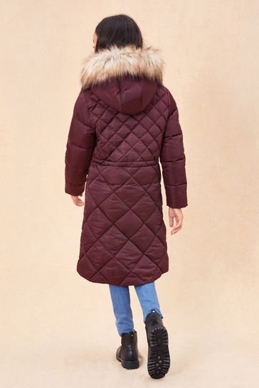 A line padded coat clearance