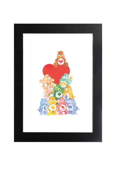 All + Every Care Bears  The Original 10 Framed Print