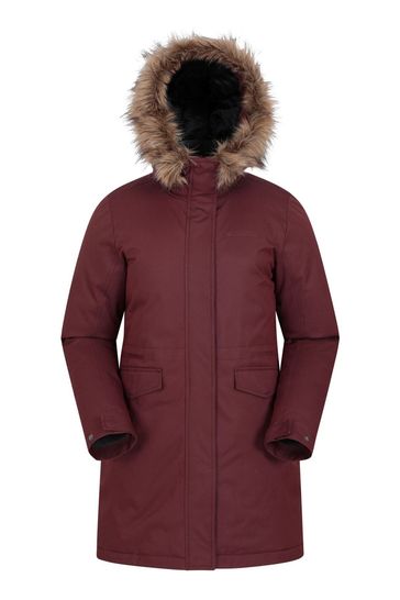 Mountain Warehouse Purple Inferno II Womens Parka Jacket