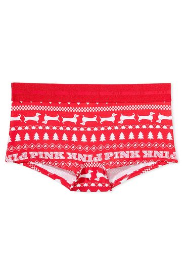 Victoria's secret top pink christmas panties