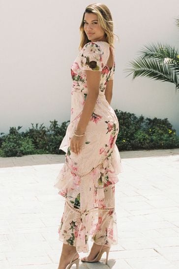 Lipsy tiered broderie dress shop