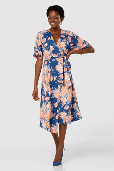 Bobeau shop wrap dress