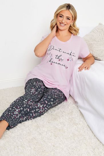 Wide leg pyjama clearance set