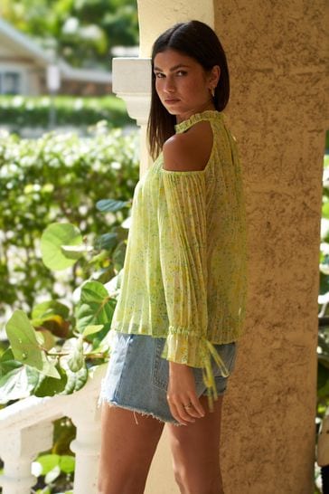Lipsy cold shop shoulder top