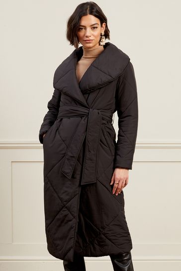 Shawl puffer coat 2025